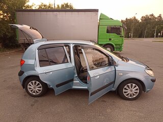 2007 Hyundai Getz I Рестайлинг, голубой, 385000 рублей, вид 3