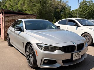 2017 BMW 4 серии Gran Coupe 430i F32/F33/F36 Рестайлинг, серебристый, 2600000 рублей, вид 2