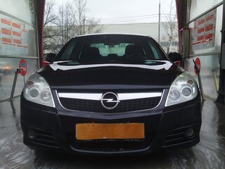 2008 Opel Vectra C Рестайлинг, чёрный, 450000 рублей, вид 2