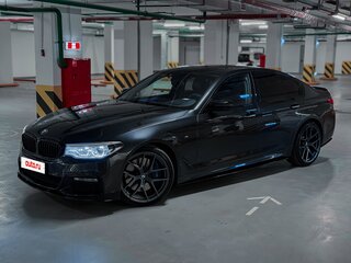 2017 BMW 5 серии 540i xDrive VII (G30/G31/G38), серый, 4290000 рублей, вид 3