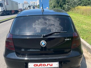 2011 BMW 1 серии 118i I (E81/E82/E87/E88) Рестайлинг, чёрный, 890000 рублей, вид 3