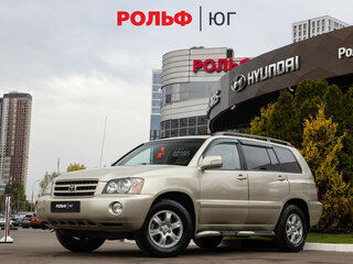 2001 Toyota Highlander I (XU20), золотистый, 848000 рублей, вид 1