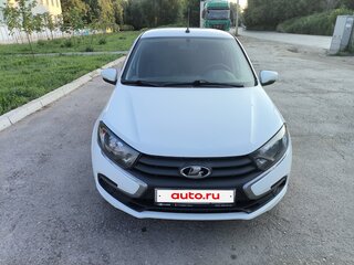 2019 Lada (ВАЗ) Granta I Рестайлинг, белый, 550000 рублей, вид 3