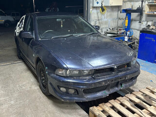 1990 Mitsubishi Galant VI, фиолетовый, 75000 рублей, вид 2
