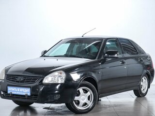 2013 Lada (ВАЗ) Priora I, чёрный, 449000 рублей, вид 4