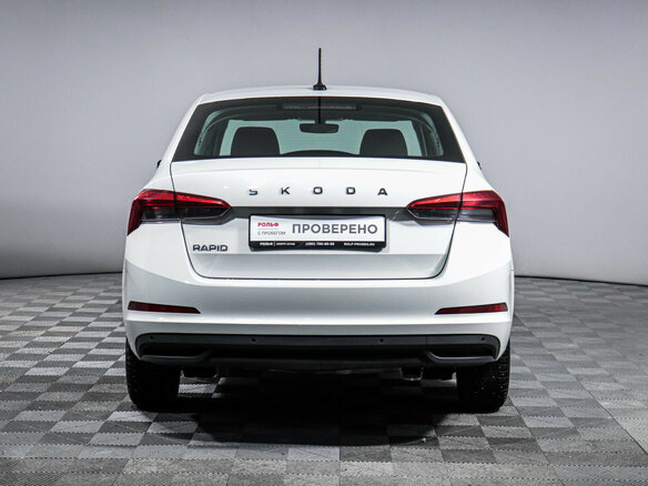 2021 Skoda Rapid II, белый, 1579000 рублей - вид 5