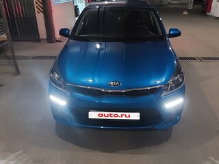 2019 Kia Rio IV, синий, 1500000 рублей, вид 1