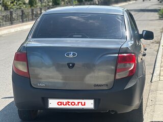 2013 Lada (ВАЗ) Granta I, серебристый, 270000 рублей, вид 3