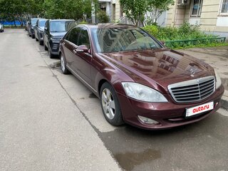 2007 Mercedes-Benz S-Класс 450 V (W221), пурпурный, 900000 рублей, вид 1