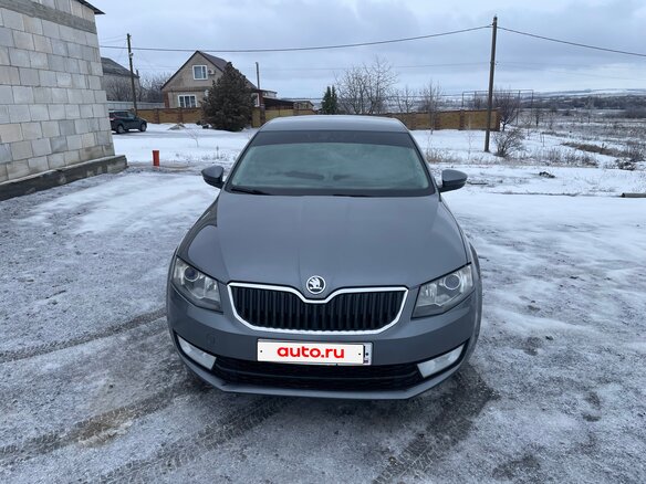 2014 Skoda Octavia III (A7), серый, 1480000 рублей - вид 2