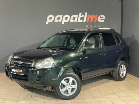 2007 Hyundai Tucson I, зелёный, 749000 рублей, вид 1