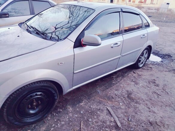 2006 Chevrolet Lacetti I, серый, 220000 рублей - вид 7