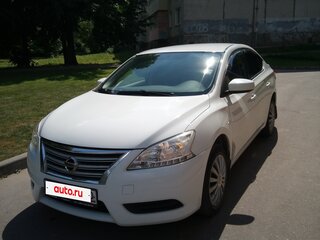 2015 Nissan Sentra VII (B17), белый, 730000 рублей, вид 1
