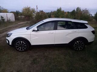 2024 Lada (ВАЗ) Vesta SW Cross I Рестайлинг (NG), белый, 1450000 рублей, вид 3