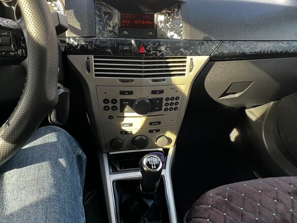 2008 Opel Astra H Рестайлинг, синий, 675000 рублей - вид 11