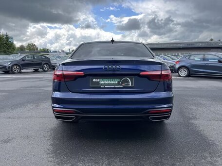 2022 Audi A4 35 TFSI V (B9) Рестайлинг, синий, 3130000 рублей, вид 5