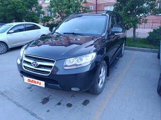 2008 Hyundai Santa Fe II, чёрный, 880000 рублей, вид 4