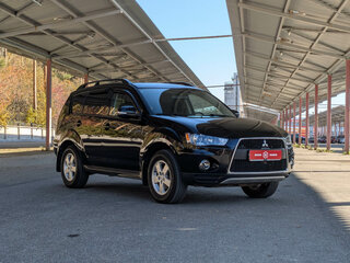 2011 Mitsubishi Outlander II Рестайлинг, чёрный, 1594900 рублей, вид 2