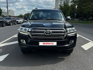 2016 Toyota Land Cruiser 200 Series Рестайлинг 2, чёрный, 6499000 рублей, вид 2