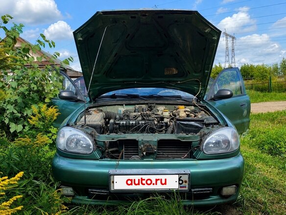 2008 Chevrolet Lanos I, зелёный, 60000 рублей - вид 9