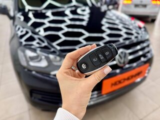 2010 Volkswagen Touareg II, чёрный, 2300000 рублей, вид 4