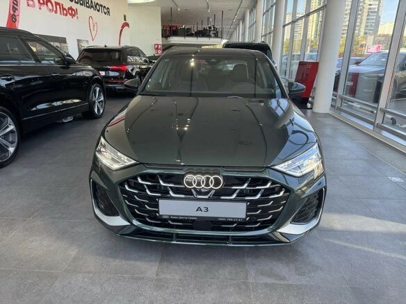 2026 Audi A3L 35 TFSI IV (8Y) Рестайлинг, зелёный, 4450000 рублей - вид 3