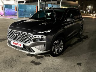 2021 Hyundai Santa Fe IV Рестайлинг, серый, 3560000 рублей, вид 3