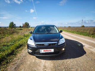 2009 Ford Focus II Рестайлинг, чёрный, 350000 рублей, вид 4