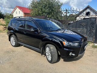 2010 Mitsubishi Outlander II Рестайлинг, чёрный, 1150000 рублей, вид 2