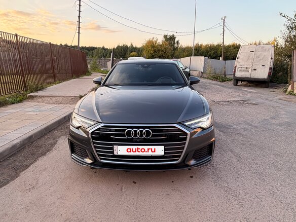 2022 Audi A6 45 TFSI V (C8) Рестайлинг, серый, 4950000 рублей - вид 1
