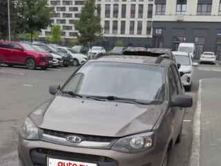2016 Lada (ВАЗ) Kalina II, коричневый, 300000 рублей, вид 1
