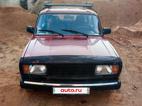 2007 Lada (ВАЗ) 2104, красный, 149999 рублей - вид 1
