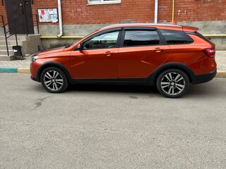 2020 Lada (ВАЗ) Vesta SW I, оранжевый, 1100000 рублей, вид 5