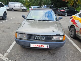 1989 Audi 80 IV (B3), серый, 100000 рублей, вид 2