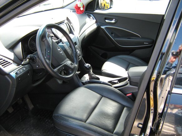 2016 Hyundai Santa Fe III Рестайлинг, чёрный, 2750000 рублей - вид 8