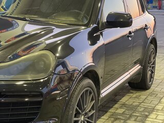 2007 Porsche Cayenne Turbo I Рестайлинг (957), чёрный, 950000 рублей, вид 4