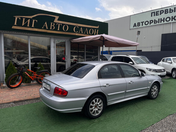 2006 Hyundai Sonata ТагАЗ IV (EF) Рестайлинг, серый - вид 6
