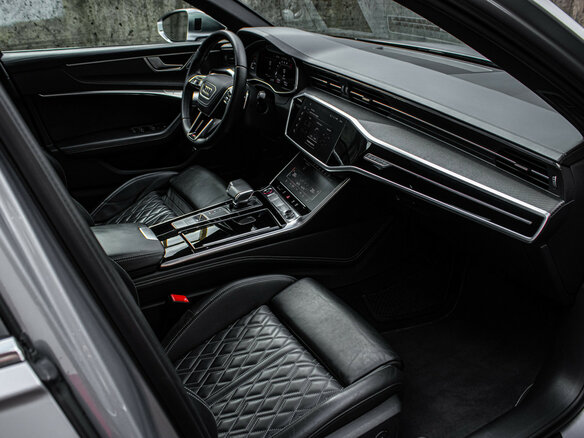 2020 Audi S6 V (C8), серый, 5500000 рублей - вид 8