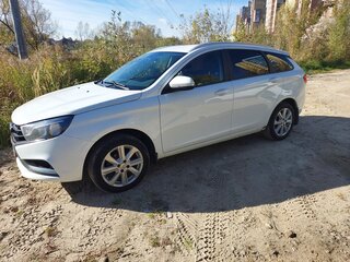 2020 Lada (ВАЗ) Vesta SW I, белый, 870000 рублей, вид 5