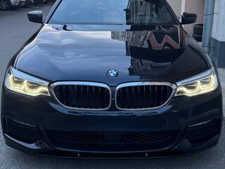 2017 BMW 5 серии 520d xDrive VII (G30/G31/G38), синий, 3450000 рублей, вид 4