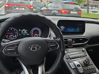 2021 Hyundai Santa Fe IV Рестайлинг, белый, 3100000 рублей, вид 4
