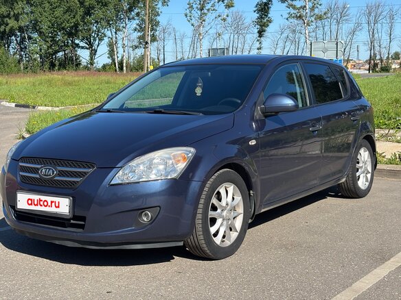 2007 Kia Ceed I, синий