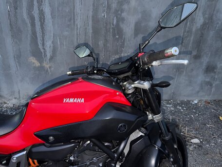 2016 Yamaha MT-07 (FZ-07), красный, 650000 рублей, вид 5