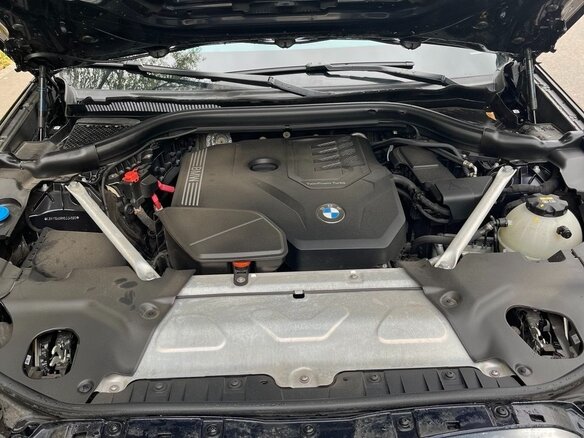 2022 BMW X3 25i xDrive III (G01) Рестайлинг, синий, 5150000 рублей - вид 9