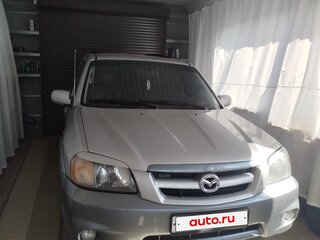 2004 Mazda Tribute I Рестайлинг, серебристый, 1090000 рублей, вид 5