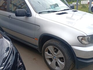 2003 BMW X5 3.0i I (E53), серебристый, 750000 рублей, вид 4