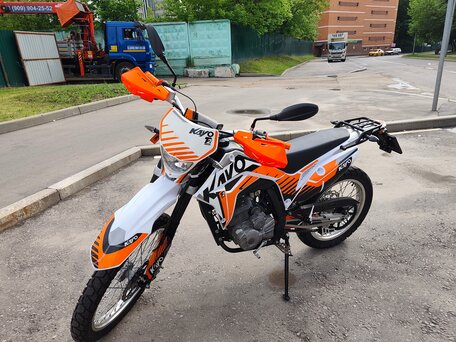 2022 Kayo T2 300 Enduro, оранжевый, 130000 рублей, вид 4