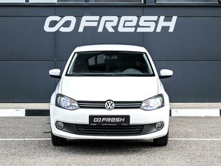 2012 Volkswagen Polo V, белый, 799000 рублей, вид 3