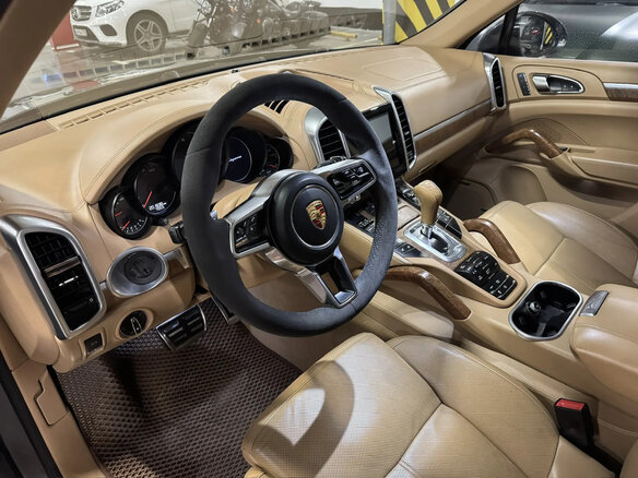 2015 Porsche Cayenne II Рестайлинг (958), серый, 2750000 рублей - вид 10