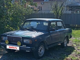 1996 Lada (ВАЗ) 2107, синий, 90000 рублей, вид 3
